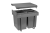 PB-45-202X10-60A Cos pentru gunoi PRACTI ECO 400, 1х20l, 2×10l, cu amortizator, antracit