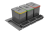 PB-91164100B5-A Cos gunoi MULTINO 900, 3X15l, antracit