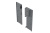 PB-AXISPRO-WEWMOCB Conector AXISPRO, fasad interior, H-120 mm, antracit — Sisteme sertar