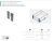 PB-AXISPRO-WEWMOCB Conector AXISPRO, fasad interior, H-120 mm, antracit — Sisteme sertar
