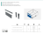 PB-AXISPRO-ZESWEW-C Set p/u sertar interior AXISPRO, H-110mm, panou+reling+elem. de fixare, antracit — Sisteme sertar