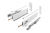 PB-D-KPL400C1 Set sertare Modern Box, H-210mm, L-400mm, alb — Sisteme sertar