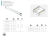 PB-D-REL450-10 Set de relinguri pentru MB, L-450mm, alb — Sisteme sertar