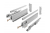 PB-KW-KPL450C Set sertar Modern Box SQUARE, H-210mm, L-450mm, gri — Sisteme sertar