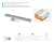 PB-MBPRO-ZESWEW-D1 Set pentru sertar interior MBPRO, L-167, (panou+ reling+conector), alb — Sisteme sertar
