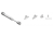 PD-G80160-02 Ridicator gaz scurt, L-160 mm, 80N, gri — Mecanisme de ridicare