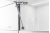PD-GAM050-N02 Gaz stay with buffer, adjustable 50N, gray — Lifting mechanisms