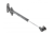 PD-GAM060-N60 Ridicator gaz cu amortizor si reglare 60N, antracit — Mecanisme de ridicare