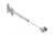 PD-GAM120-N02 Gaz stay with buffer, adjustable 120N, gray — Lifting mechanisms