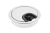 PM-LBFI60-01 Desk cable grommet, D-60mm, chrome — Office accessories