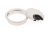 PM-LBFI60-02 Trecere cablu rotunda, D-60mm, satin — Accesorii birou