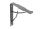 PP-NEO-20M Shelf support NEO, black matt — Shelf holders, glass fittings