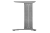 SB-A60X72-80 Desk frame, silver — Furniture legs and wheel supports (rollers)