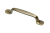 UZ-12-096-04N Handle UZ-12, 96 mm, brushed gold — Retro