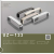 UZ-133128-02 Handle UZ-133, 128 mm, satin — Modern
