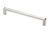 UZ-BAGIO-320-06 Handle BAGIO, 320 mm, brushed steel — Modern