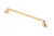 UZ-FABRICIO-192-18 Handle FABRICIO, 192 mm, brushed gold — Классические