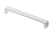 UZ-MONA-192-01-10 Handle MONA, 192 mm, white-chrome — Modern