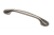 UZ-PALER-128-07 Handle PALERMO, 128 mm,  antique silver — Retro