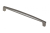 UZ-TIVOL-192-12 Handle TIVOLI, 192 mm, black сhrome — Modern