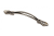 UZ-WERON-96-12 Handle WERONA, 96 mm, black chrome — Retro