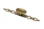UZ-WP1146-04 Handle UZ-WP146, antique brass — Retro