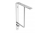 WB-073026-06 Suport rafturi 073026, inox — Elemente de asamblare