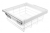 WG-KOSZ60-10 Cos ELITE, pentru dulap 600mm, cu amortizator, alb — Sisteme pt garderoba / dulap