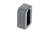 WG-RDRP-60 Rectangular socket with end cap, anthracite — Filling for cabinets