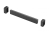 WG-RRPSET-B-60 Set: rectangular clothes bar 3m + rosette with a cap 2 pcs, anthracite — Filling for cabinets