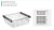 W-WKO90-BP-60 Cos rufe SMART, L-900mm, fara glisiere, antracit