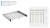 W-WSPD80-BP-60 Cuier pentru pantaloni SMART,L-800mm, fara glisiere, antracit — Sisteme pt garderoba / dulap