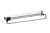 WW-WSL400-01 Suport umerase WSL, L-400mm, prindere metal, crom — Sisteme pt garderoba / dulap