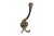 WZ-00-K24-04 Hook K 24, antique brass — Furniture hooks