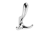 WZ-CORDOBA-01 Zamak hanger CORDOBA chrome — Classic