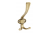 WZ-CORUNA-D-04 Hanger CORUNA D, antique brass — Classic