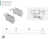 ZK-R1-KPL-10 Suport corp suspendat, set, stiga+dreapta, alb — Elemente de asamblare