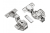 ZM-CNHC07BR2 Hydraulic hinge HC 07 3D with regulation of plate and arm without euro screw — hinges