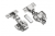 ZM-CNHC08BR2 Hydraulic hinge HC 08 3D with regulation of plate and arm without euro screw — hinges
