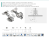 ZM-CNHC08BR2 Hydraulic hinge HC 08 3D with regulation of plate and arm without euro screw — hinges