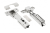ZM-DCHCB09-3DBEO Hc straight hinge, screw-type arm regulation — hinges