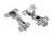 ZP-BICN080ZE Hinge GTV PRESTIGE, twin overlay door, with euro screw — hinges