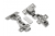 ZP-COCA7450-BE Clip on hinge for inset doors without spring  — PUSH hinges