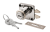 ZZ-Z0-202-01-S Double hook lock Z-202, crom — No-cat