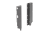 PB-MBPRO-ZLATYLC Set conector pentru spate sertar MBPRO, L-199mm, antracit — Sisteme sertar
