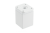 NM-DAK27-060-10 Adjustable leg DAK-27 / DAK-26, H-60, white — Furniture legs and wheel supports (rollers)