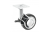 KM-GIRA-60MM-ZH-20 Caster with brake GIRA, H-94, D-60, black/chrome