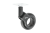 KM-STRADA-60MM-BH-20 Rola de mobila STRADA, H=92.5mm, D-60 mm, negru — Picioare și Rotile