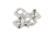 PZ-HCSL-H0-M5 Cross mounting plate — hinges