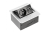 AE-PB1FAVA-53 Recessed power socket AVARO, 1xFRENCH, USB A+C, 1.5m cable, aluminium — Furniture sockets